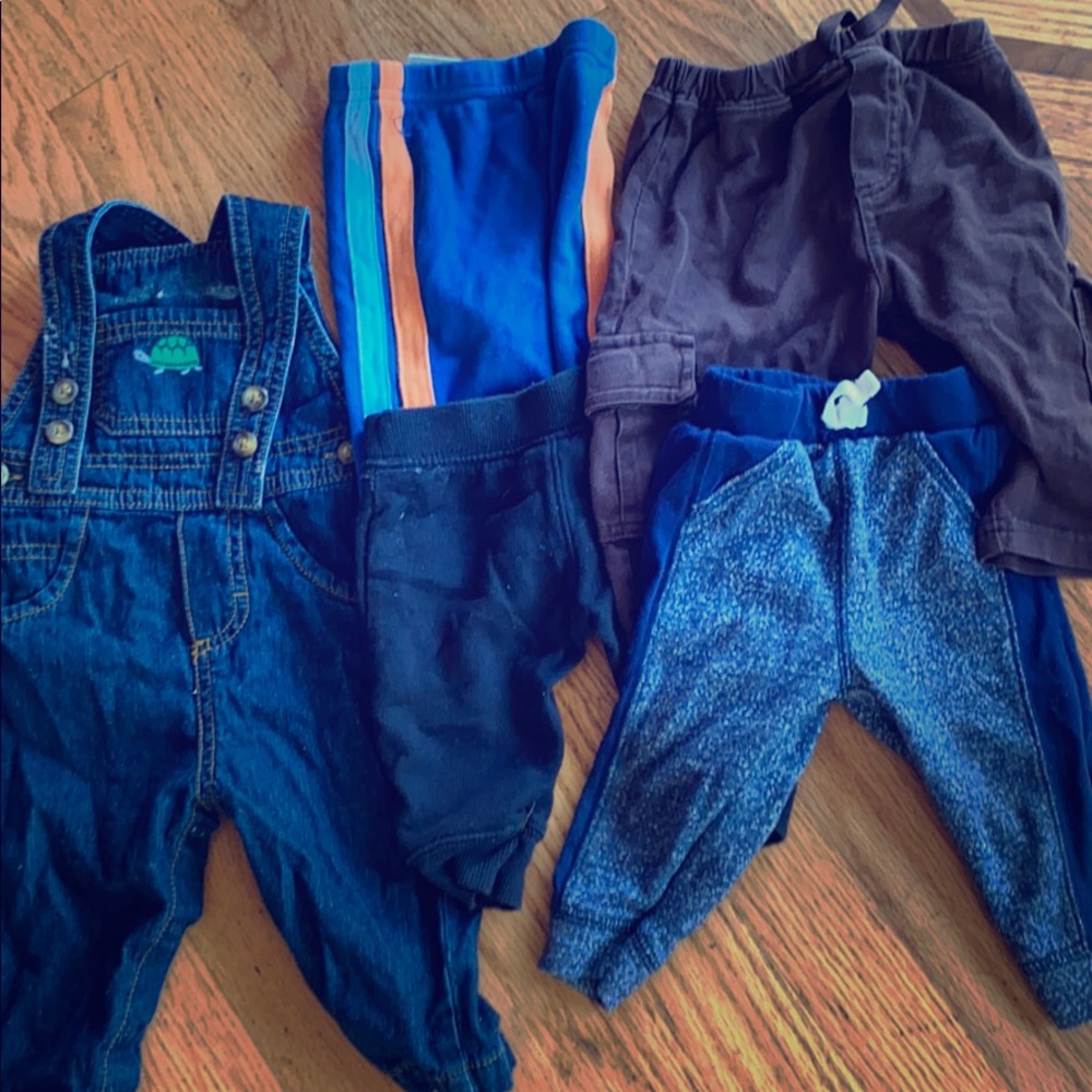 2 for $20 baby boy bottoms lot 3-6mos